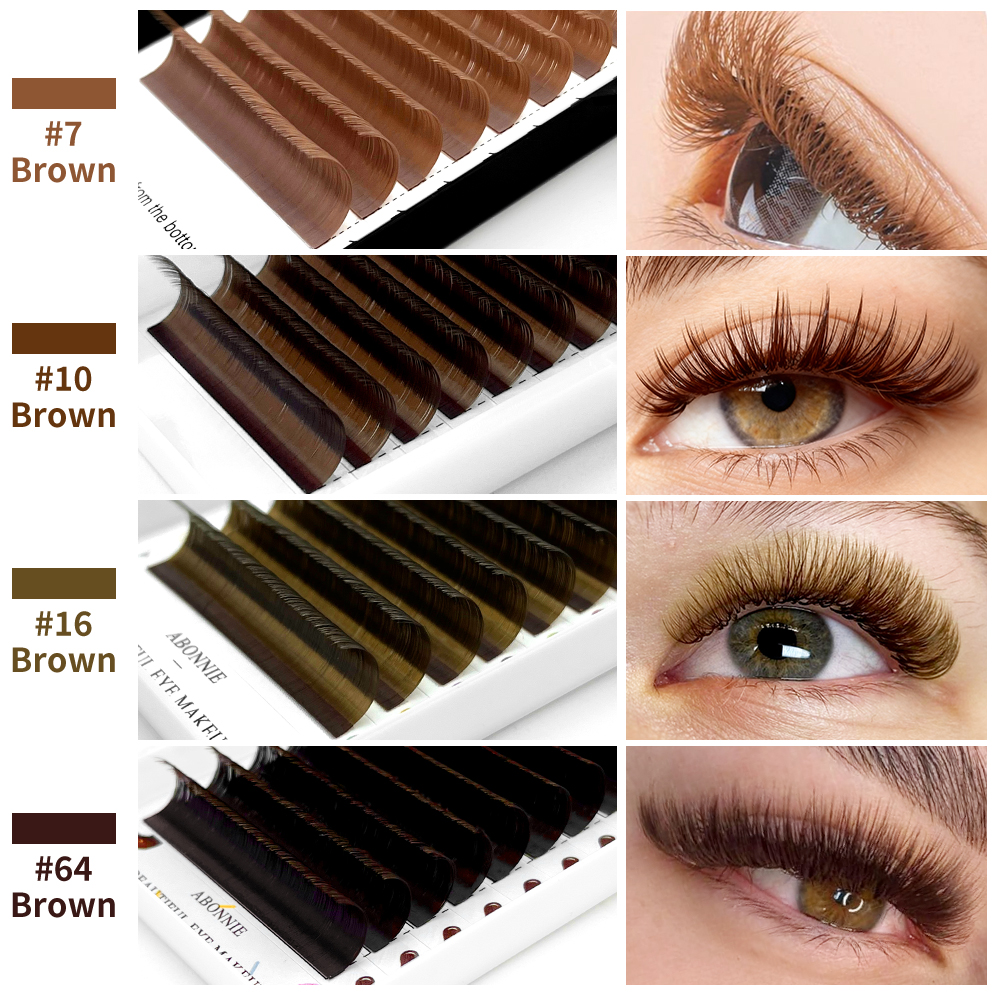 Abonnie Brown Individual Eyela - Eyelash Extensions Classic 리뷰 및 가격
