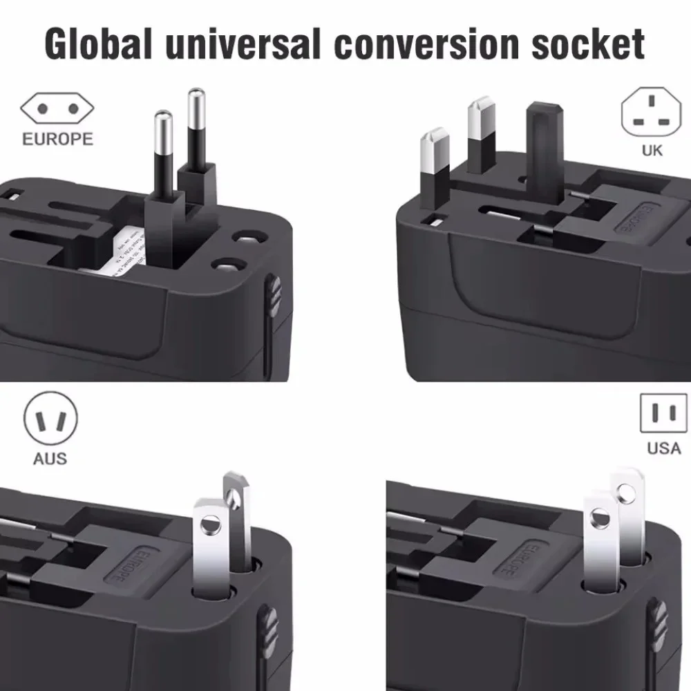 Dual USB Ports Universal Trave - Eyelash Extension Uk 리뷰 및 가격
