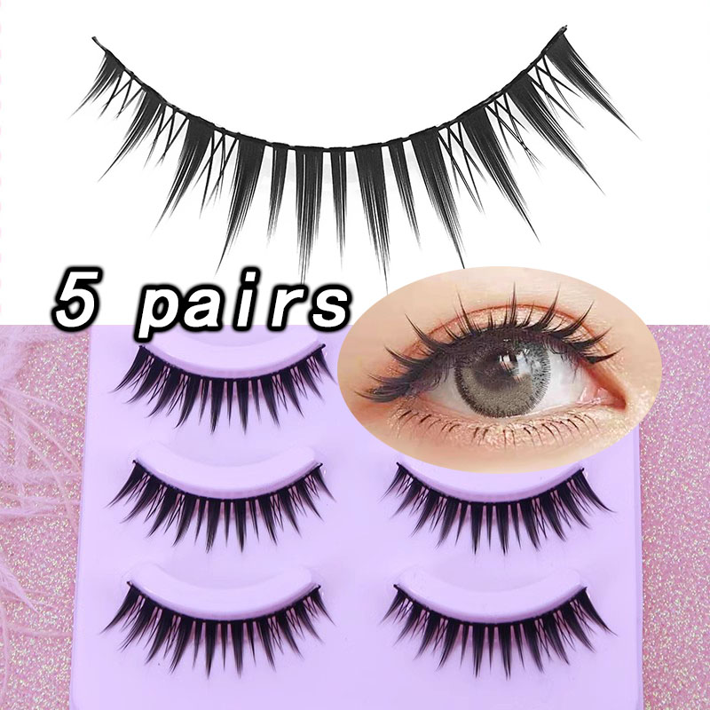Handmade 5 Pairs Japanese Styl - Eyelash Extension Japanese Style 리뷰 및 가격