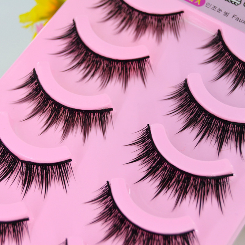 5 Pairs Long Thick Natural Jap - Eyelash Extension Japanese Style 리뷰 및 가격