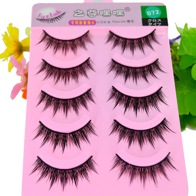 5 Pairs Long Thick Natural Jap - Eyelash Extension Japanese Style 리뷰 및 가격