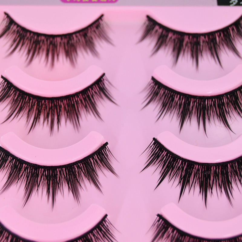 5 Pairs Long Thick Natural Jap - Eyelash Extension Japanese Style 리뷰 및 가격