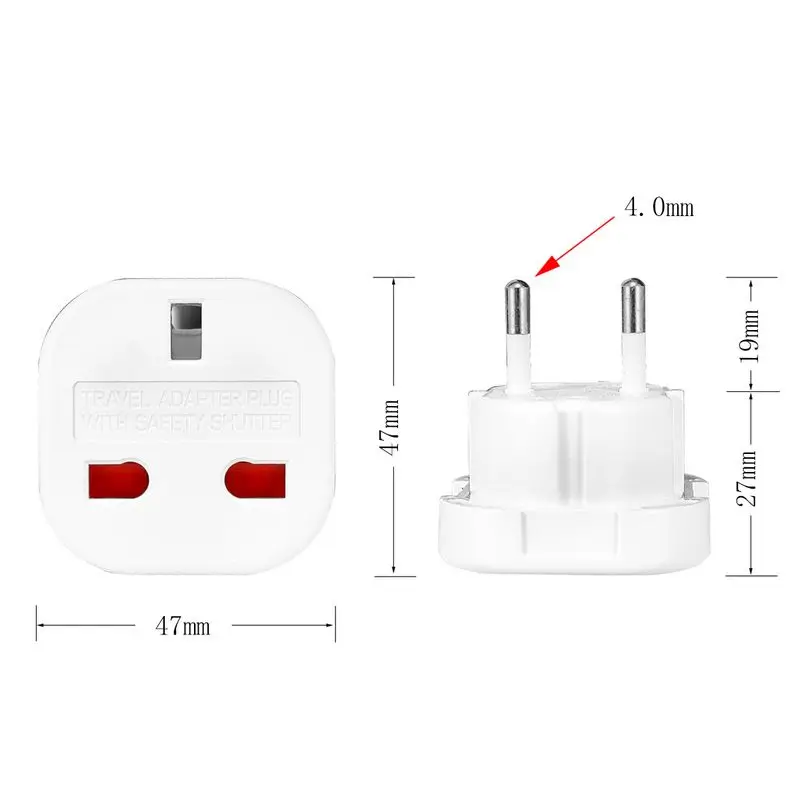 UK To EU Euro Electric Travel  - Eyelash Extension Uk 리뷰 및 가격