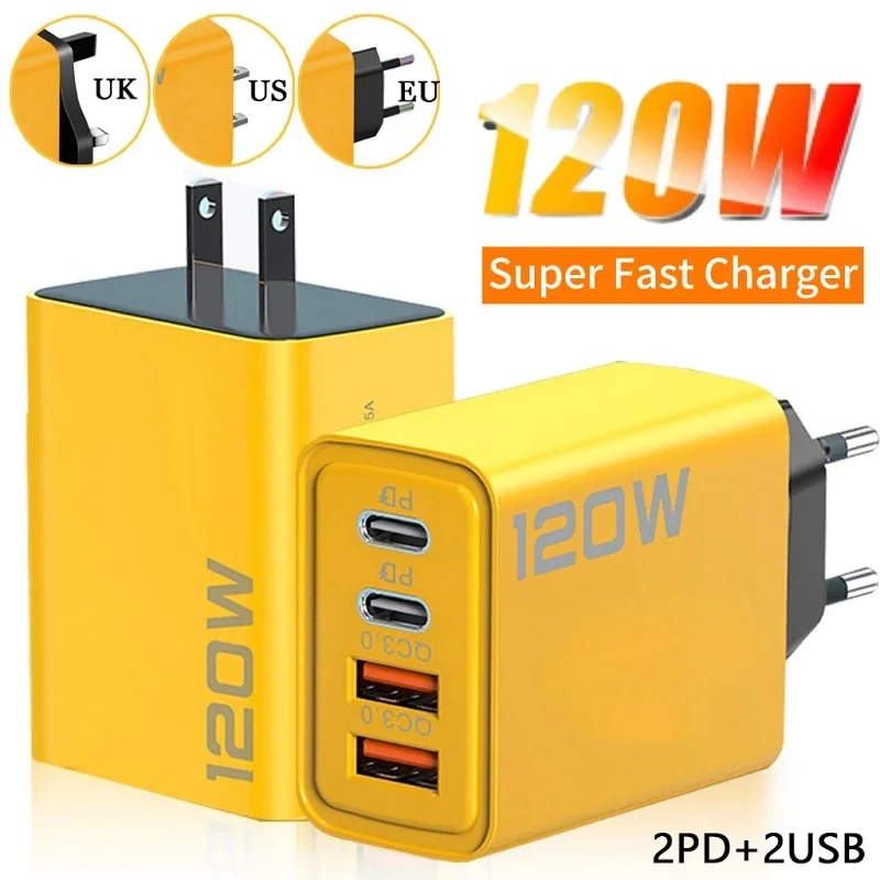 120W USB C PD Charger 4 Ports  - Eyelash Extension Uk 리뷰 및 가격