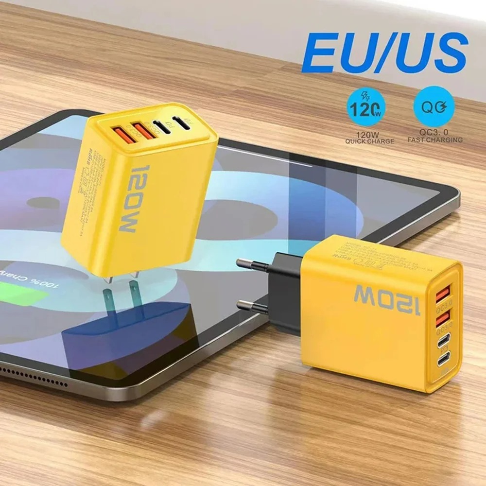 120W USB C PD Charger 4 Ports  - Eyelash Extension Uk 리뷰 및 가격
