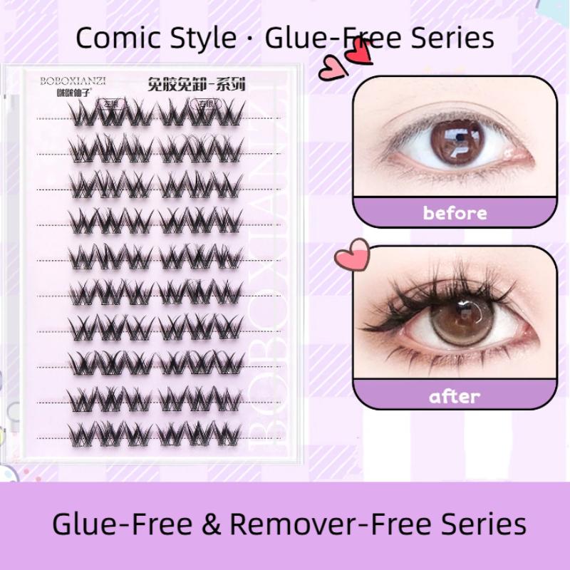 Self Adhesive Natural Eyelashe - Lash Adhesive Glue 리뷰 및 가격