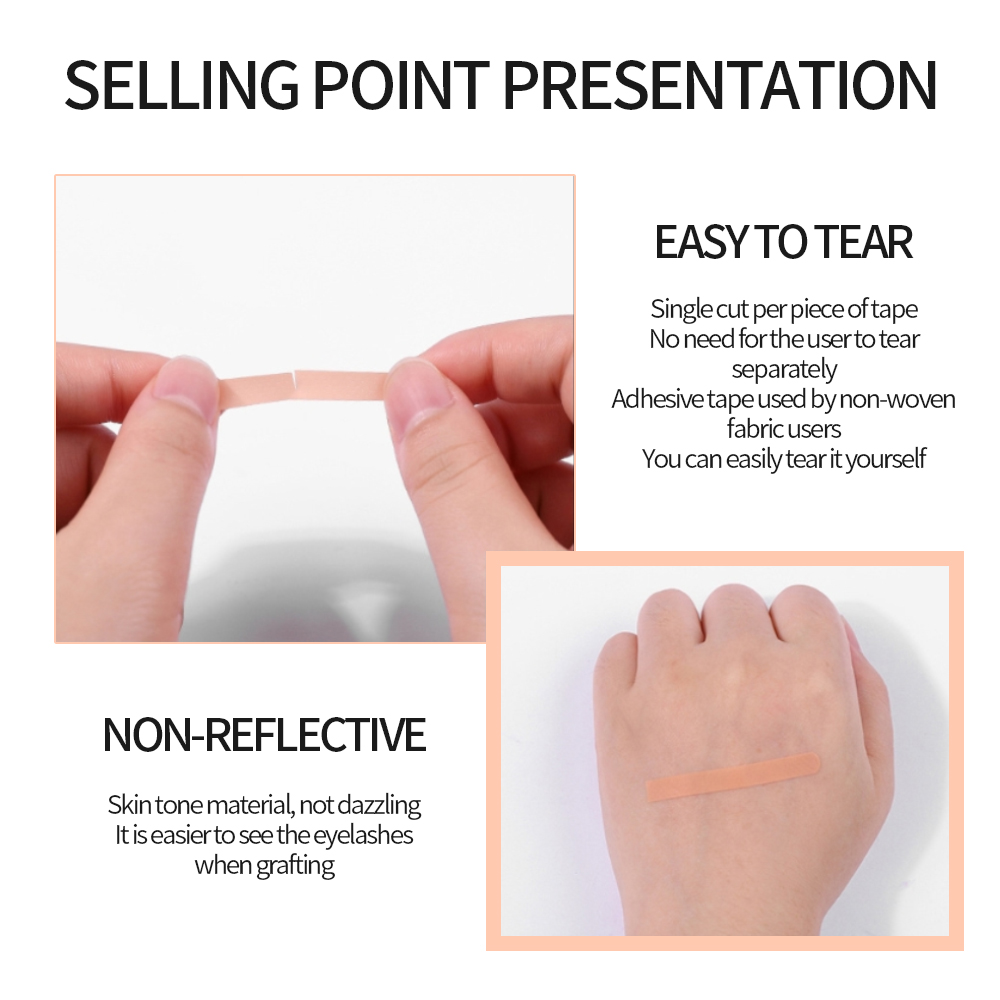 10/20pcs Eyelash Tape Non Wove - Eyelash Extension Guide 리뷰 및 가격