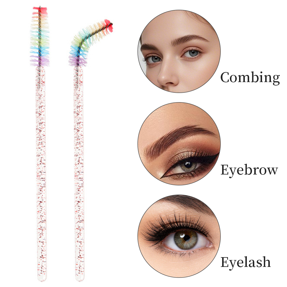 50PCS Rainbow Crystal Eyelash  - Eyelash Extension Guide 리뷰 및 가격