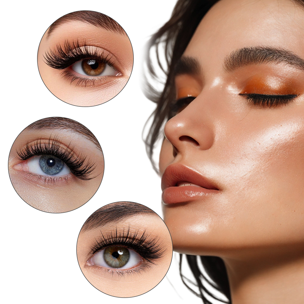 50PCS Rainbow Crystal Eyelash  - Eyelash Extension Guide 리뷰 및 가격