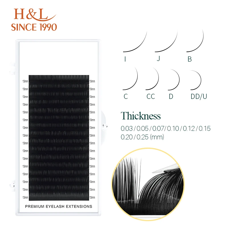 H&L SINCE 1990 16 Row Faux Las - Eyelash Extensions Classic 리뷰 및 가격