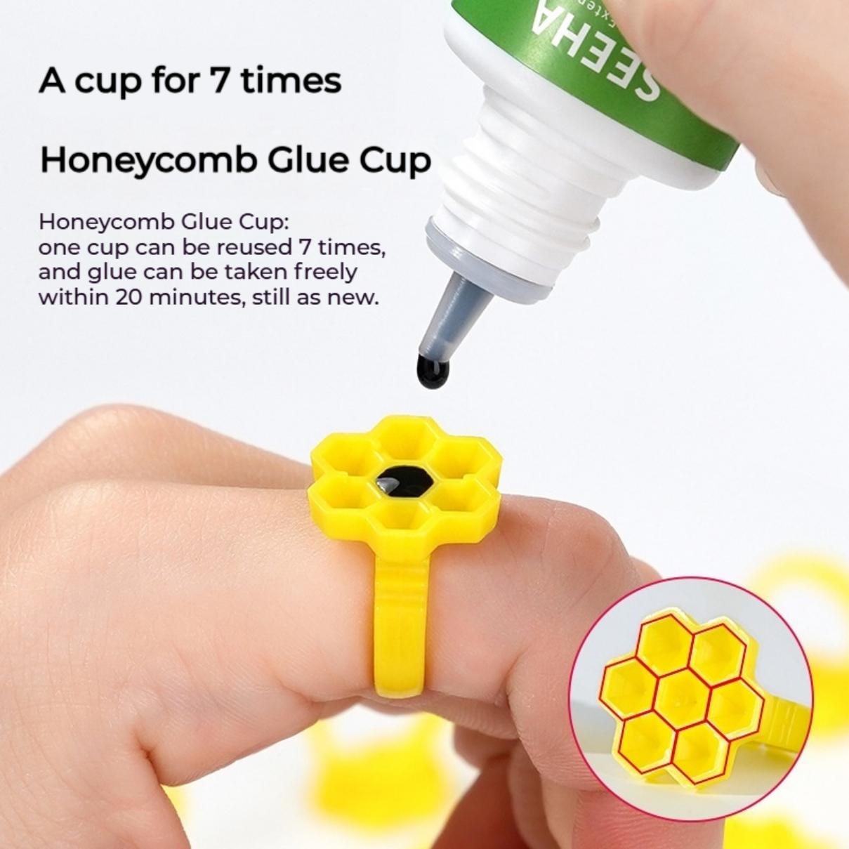 50PCS Holder Ring Cups for Eye - Eyelash Extension Guide 리뷰 및 가격