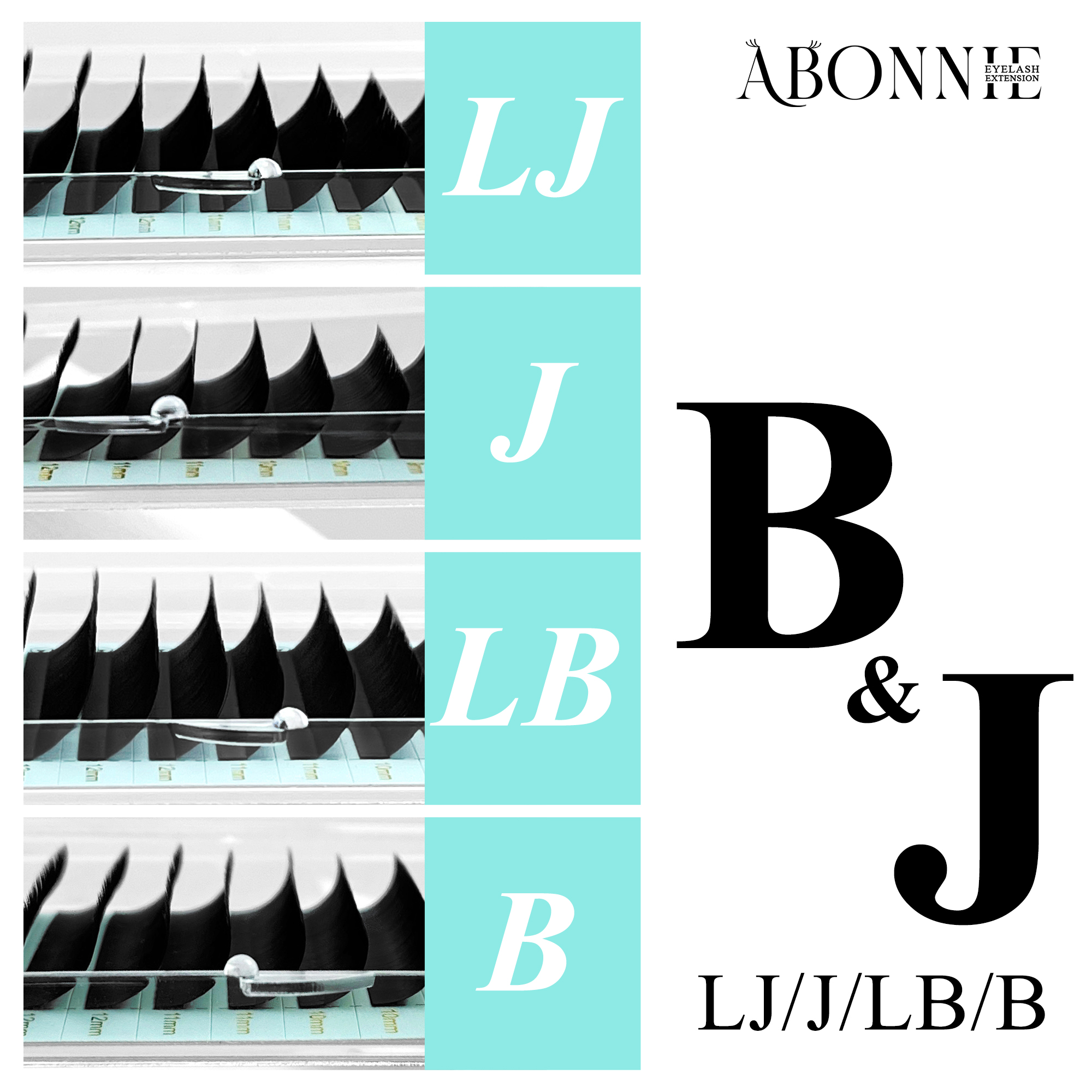 Abonnie J Curl Cashmere Lashes - Eyelash Extensions Classic 리뷰 및 가격