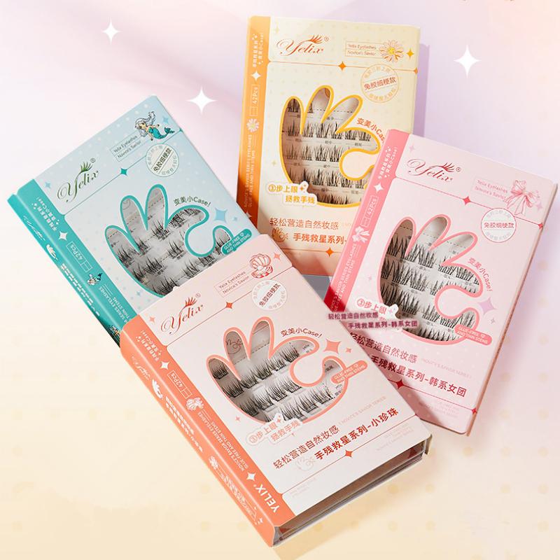 7 Rows Self-Adhesive Eyelashes - Lash Adhesive Glue 리뷰 및 가격