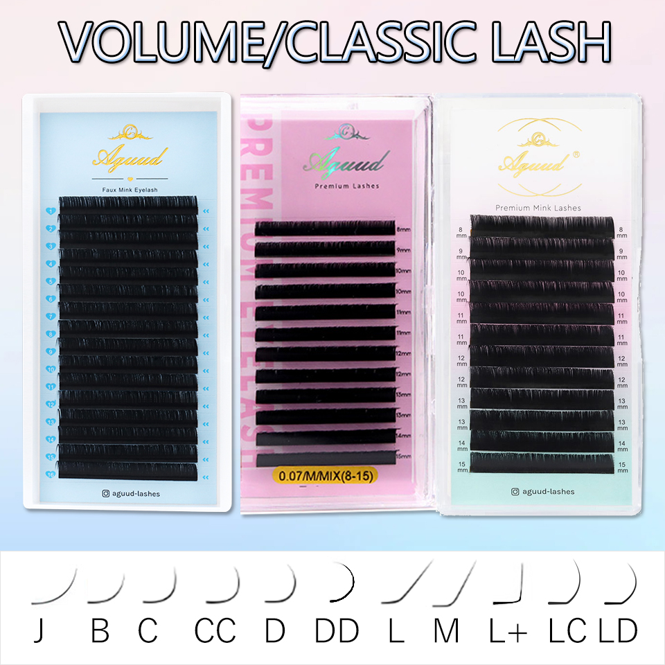AGUUD 16rows Cashmere Classic  - Eyelash Extensions Classic 리뷰 및 가격