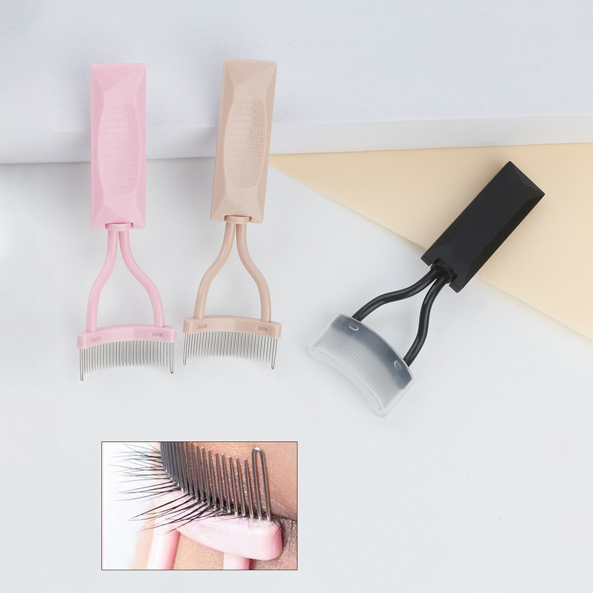 1pcs curved ultra-fine steel t - Eyelash Extension Guide 리뷰 및 가격