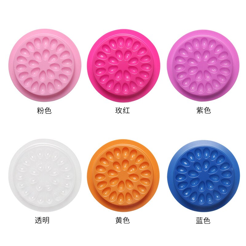 100pcs Eyelash Glue Holder Eye - Eyelash Extension Guide 리뷰 및 가격