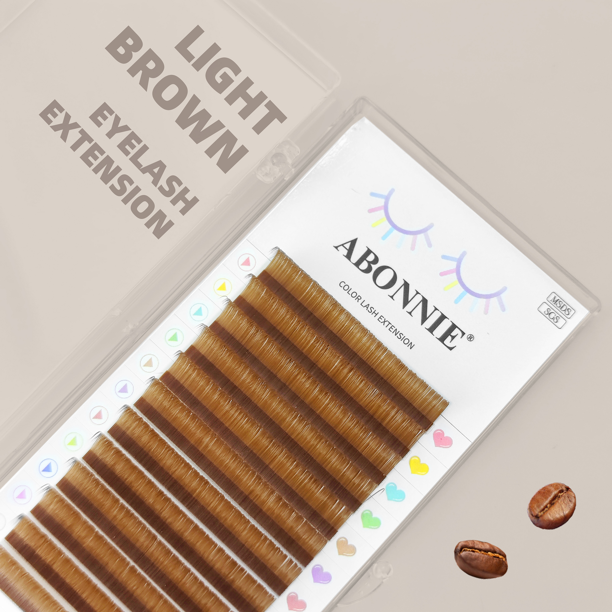 Abonnie Light Brown Individual - Eyelash Extensions Classic 리뷰 및 가격