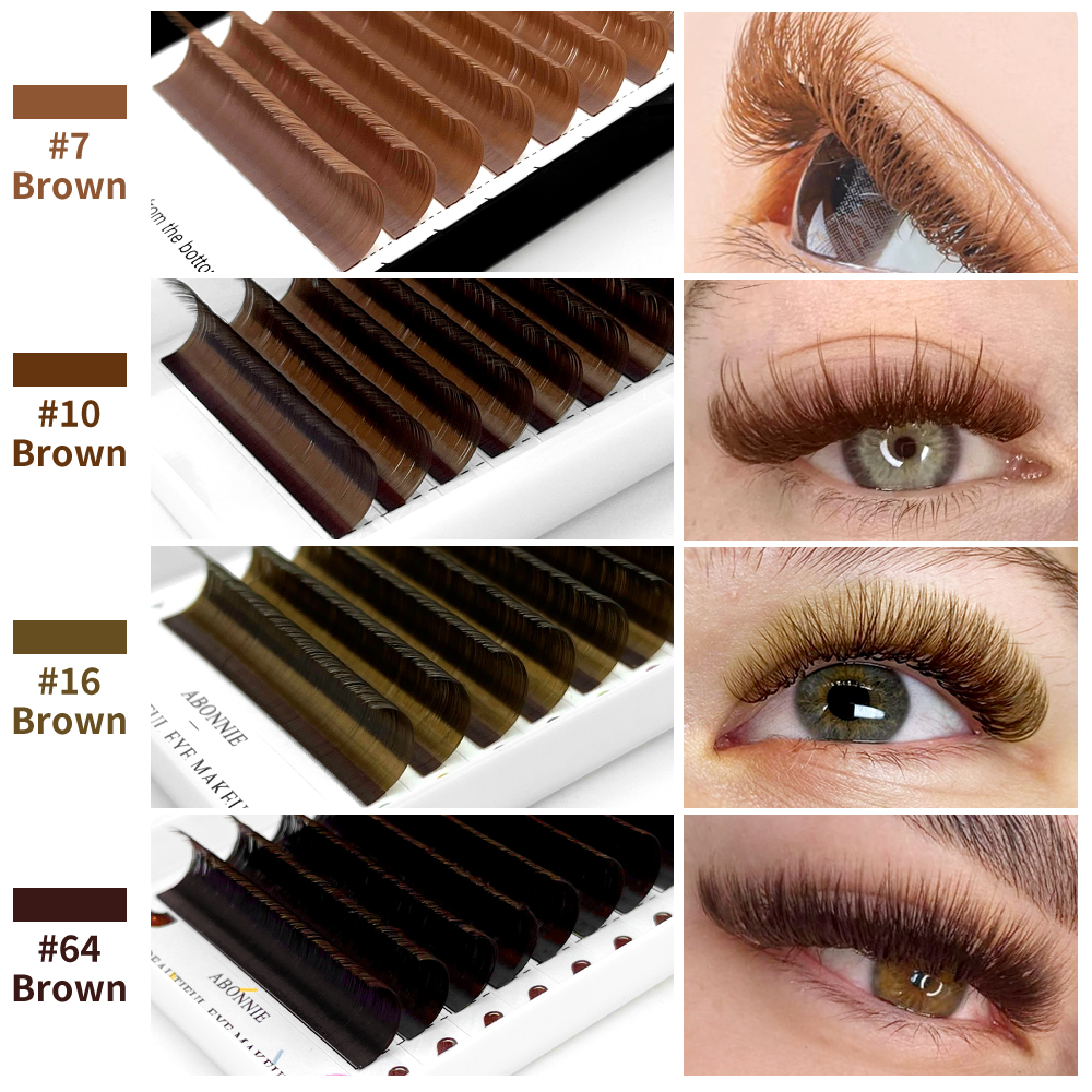 Abonnie Light Brown Individual - Eyelash Extensions Classic 리뷰 및 가격