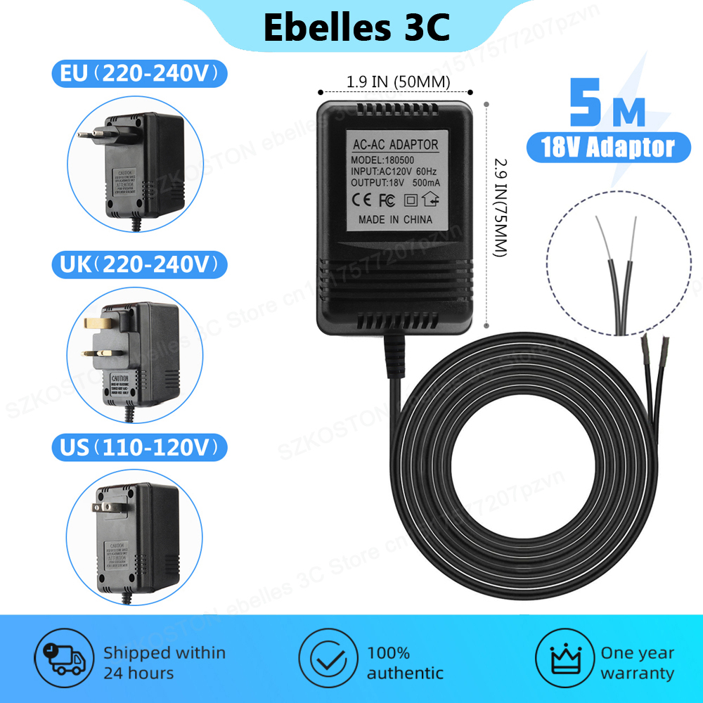 18V AC Transformer Charger for - Eyelash Extension Uk 리뷰 및 가격