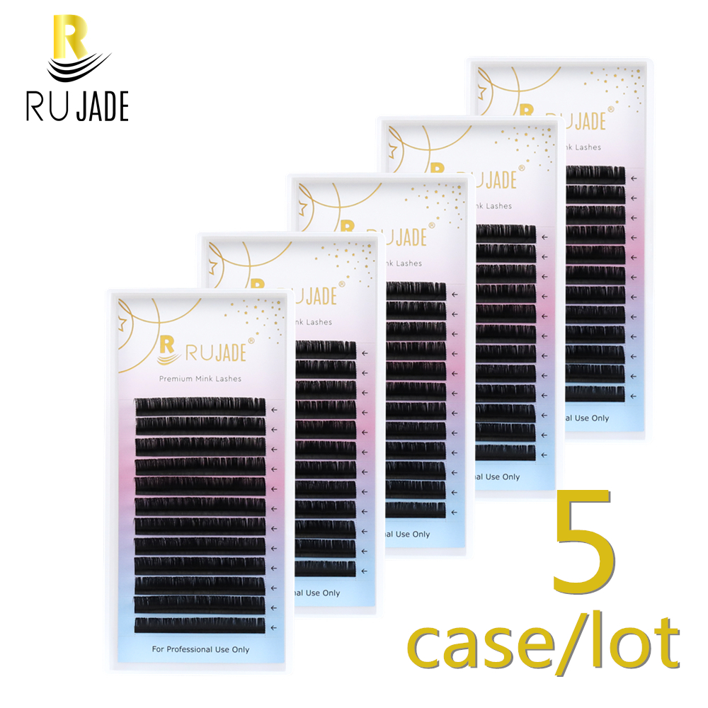 RUJADE 5 Cases/Lot False Eyela - Eyelash Extensions Classic 리뷰 및 가격